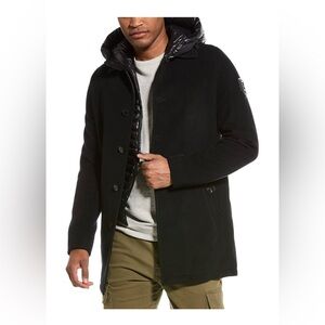 RUDSAK
New Wool-Blend Coat , black size XL